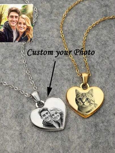 "AMOR ETERNO" COLLAR CORAZÓN PERSONALIZADO