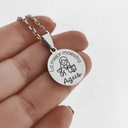 "CONEXIÓN INFINITA" COLLAR CIRCULAR PERSONALIZADO