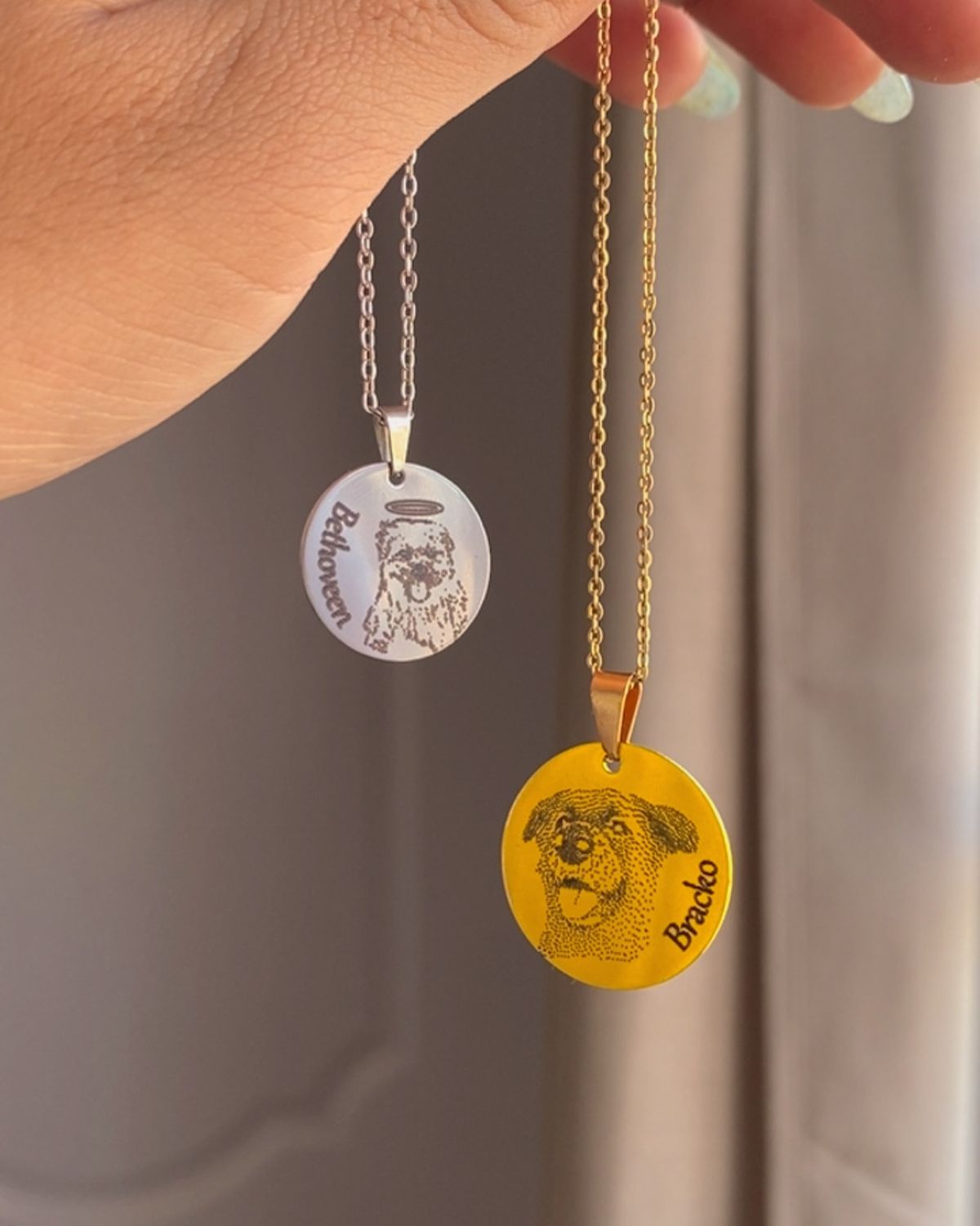 "CONEXIÓN INFINITA" COLLAR CIRCULAR PERSONALIZADO