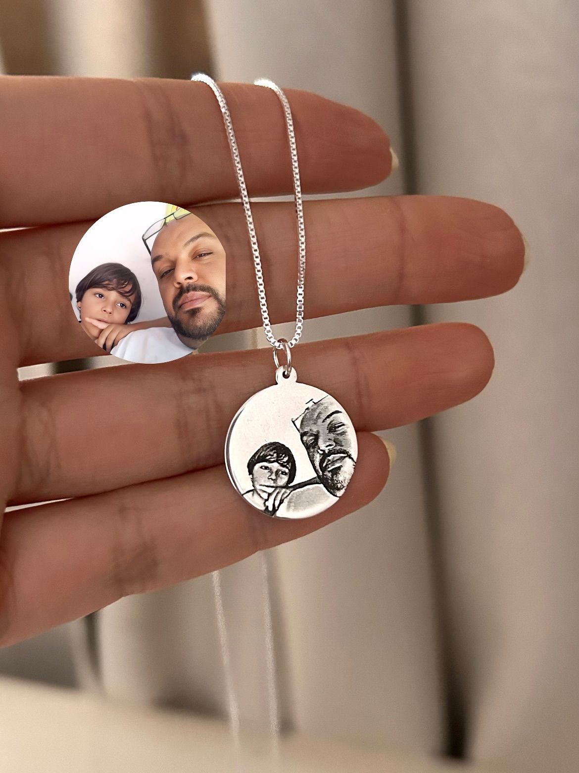 "CONEXIÓN INFINITA" COLLAR CIRCULAR PERSONALIZADO